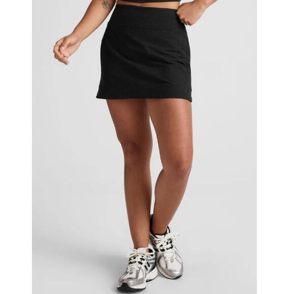 Beyond Yoga Women's Darkest Night Spacedye Movement Skirt Size L - Picture 1 of 10